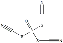 Phosphoryltri(thiocyanate) Struktur