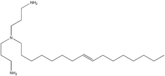 N,N-Bis(3-aminopropyl)-8-hexadecen-1-amine Struktur