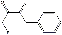 4-Bromo-2-benzyl-1-buten-3-one Struktur