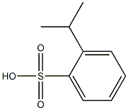 2-(1-Methylethyl)benzenesulfonic acid Struktur