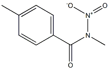 N-Methyl-N-nitro-4-methylbenzamide Struktur