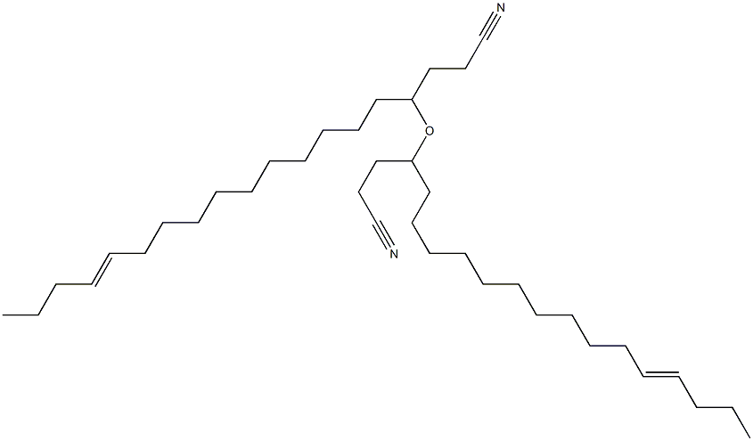 2-Cyanoethyl(12-hexadecenyl) ether Struktur