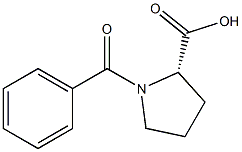 1-Benzoylproline Struktur