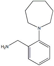 [2-(1-Azepanyl)phenyl]methanamine Struktur