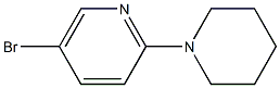 5-Bromo-2-(1-piperidinyl)pyridine Struktur