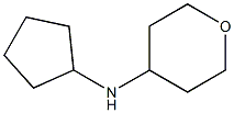 cyclopentyl(tetrahydro-2H-pyran-4-yl)amine Struktur