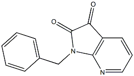 1-Benzyl-7-azaisatin Struktur