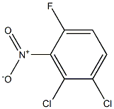 1,2-dichloro-4-fluoro-3-nitrobenzene Struktur