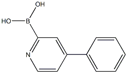 4-Phenylpyridine-2-boronic acid Struktur