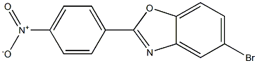 5-bromo-2-(4-nitrophenyl)benzo[d]oxazole Struktur