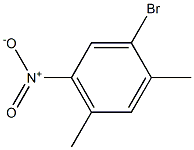 2,4-dimethyl-5-nitro-1-bromobenzene Struktur