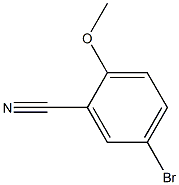 5-bromo-2-methoxylbenzonitrile Struktur