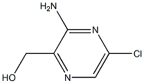 (3-aMino-5-chloropyrazin-2-yl)Methanol Struktur