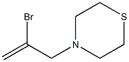 2-Bromo-3-(thiomorpholino)prop-1-ene Struktur