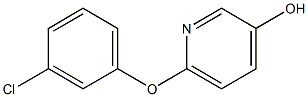 6-(3-chlorophenoxy)pyridin-3-ol Struktur