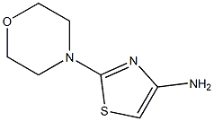 2-Morpholin-4-yl-thiazol-4-ylamine Struktur