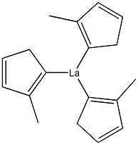 Tris(methylcyclopentadienyl)lanthanum, 98% (99,9%-La) (REO) Struktur