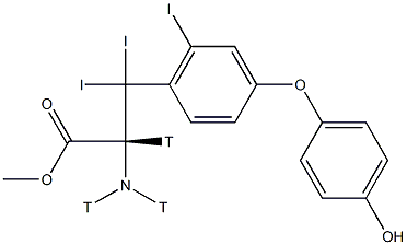 Triiodothyronine (T3) methyl ester Struktur