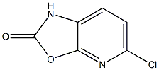 5-Chloro-1H-oxazolo[5,4-b]pyridin-2-one Struktur