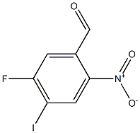 5-Fluoro-4-iodo-2-nitro-benzaldehyde Struktur