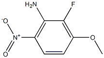 2-Fluoro-3-methoxy-6-nitro-phenylamine Struktur