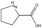 DL-Proline-15N Struktur