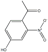 4'-hydroxy-2'-nitroacetophenone Struktur