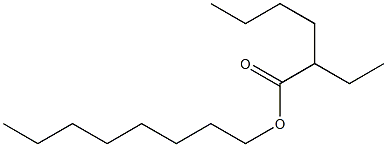 Octyl octoate Struktur