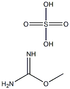 O-methylisourea hydrogen sulfate Struktur