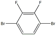 1,4-Dibromo-2,3-difluorobenzene Struktur