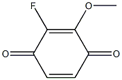 6-methoxy-5-fluoroquinone Struktur