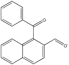 Benzoyl-b-naphthalide Struktur