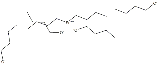 Dibutyltinbutoxide Struktur