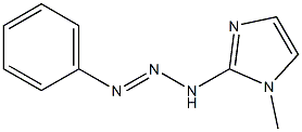 Imidazole, 2-phenylazoamino-1-methyl- Struktur