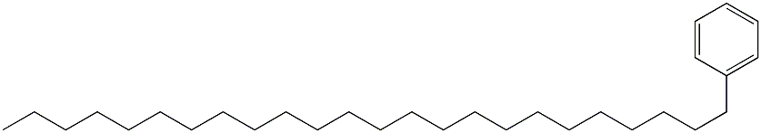 Tetracosylbenzene. Struktur