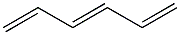 trans-1,3,5-Hexatriene. Struktur