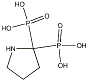 pyrrolidine-2,2-diylbis-(phosphonic acid) Struktur