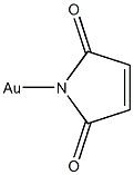 monomaleimido gold Struktur
