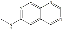 6-(methylamino)pyrido(3,4-d)pyrimidine Struktur