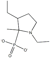 diethyl(2-methyl-2-pyrrolidinyl)phosphonate Struktur