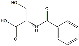 benzoylserine Struktur