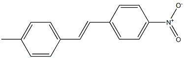 TRANS-4'-METHYL-4-NITROSTILBENE Struktur