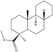 O-METHYLPODOCARPICACID Struktur