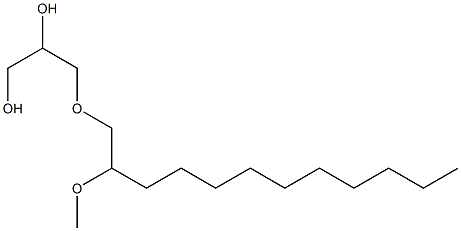 1-O-(2-METHOXY-DODECYL)GLYCEROL Struktur