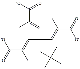 TRIMETHYLPROPANETRIMETHACRYLATE Struktur