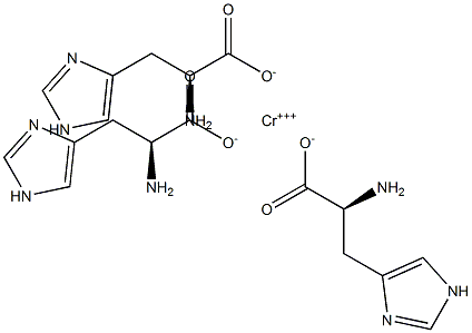 CHROMIUMTRIHISTIDINE Struktur