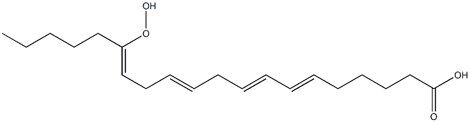 15-HYDROPEROXY-6,8,11,14-EICOSATETRAENOICACID Struktur