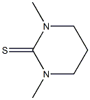 N,N'-DIMETHYLTRIMETHYLENETHIOUREA Struktur