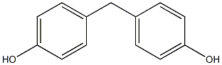 BIS(PARA-HYDROXYPHENYL)METHANE Struktur