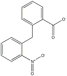 ORTHO-NITROBENZYLBENZOATE Struktur